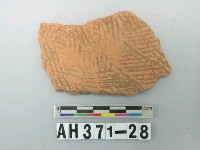 藏品(紅色夾砂陶片)的圖片